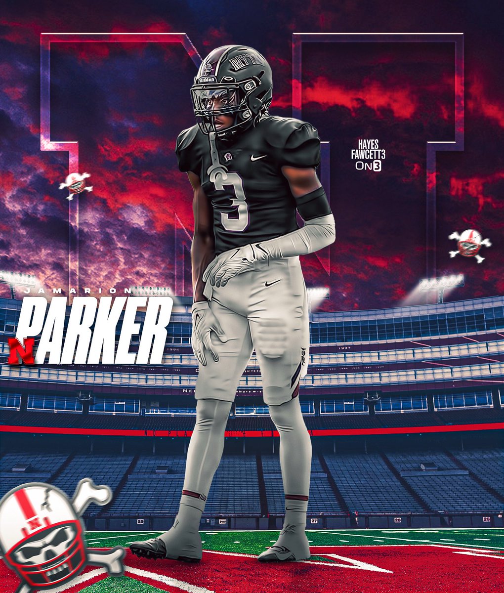 Hayes Fawcett (@hayesfawcett3) on Twitter photo BREAKING: Four-Star RB Jamarion Parker has Committed to Nebraska, he tells me for <a href="/on3recruits/">Follow @Rivals</a>
The 6’0 190 RB from Saint Louis, MO chose the Cornhuskers over TCU, Illinois, & Alabama
Is the 2nd Highest-Ranked Recruit in Nebraska’s ‘25 Class (per On3 Industry) BREAKING: Four-Star RB Jamarion Parker has Committed to Nebraska, he tells me for <a href="/on3recruits/">Follow @Rivals</a>
The 6’0 190 RB from Saint Louis, MO chose the Cornhuskers over TCU, Illinois, & Alabama
Is the 2nd Highest-Ranked Recruit in Nebraska’s ‘25 Class (per On3 Industry)