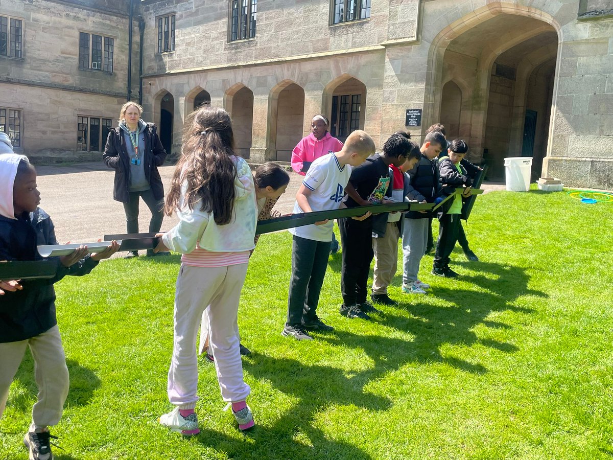 stabletchley's tweet photo. 6D Ilam Hall update: today 6D have put their co-operation skills to the test with some team building challenges. They communicated fantastically and showed good patience and understanding to achieve their goals. https://t.co/Zndd9MRl81