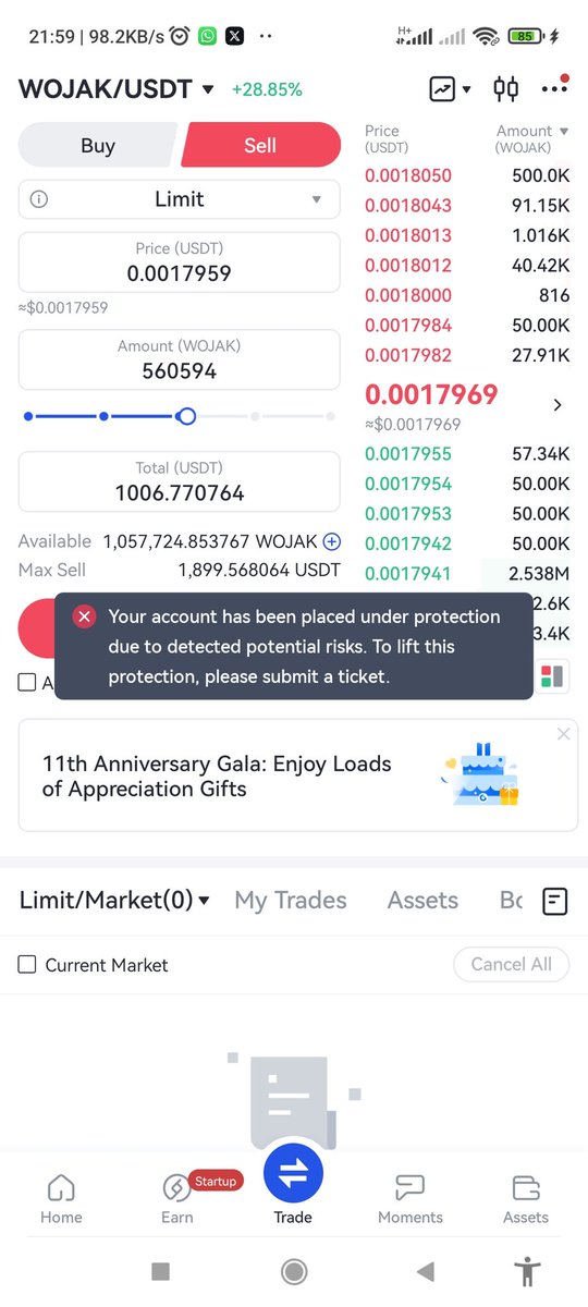 Babaferdi3's tweet photo. @Ashcryptoreal Dear @gate_io please unfreeze my account https://t.co/2h2tiR95KS