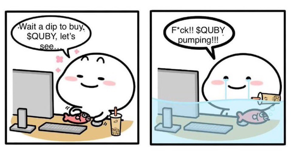 SolidCrypt0's tweet photo. Chinese meme szn upon us and I'm well positioned into $QUBY - i see smart money flowing in as well...

#Quby is quite an obvious play given it's the mostly used irl meme stickers used in China and south east Asian countries' social media platforms 

0xC785698504A70bE37d0e939a4C5326f8eDdD5BEb

$NFA #DYOR