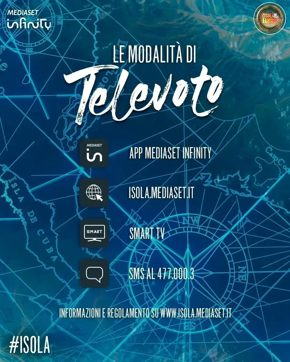 IsolaDeiFamosi's tweet photo. TELEVOTO FLASH IMPORTANTISSIMO! ⚠️
Chi vuoi eliminare tra Artur e Samuel?
#Isola https://t.co/hjW20Q9YMG