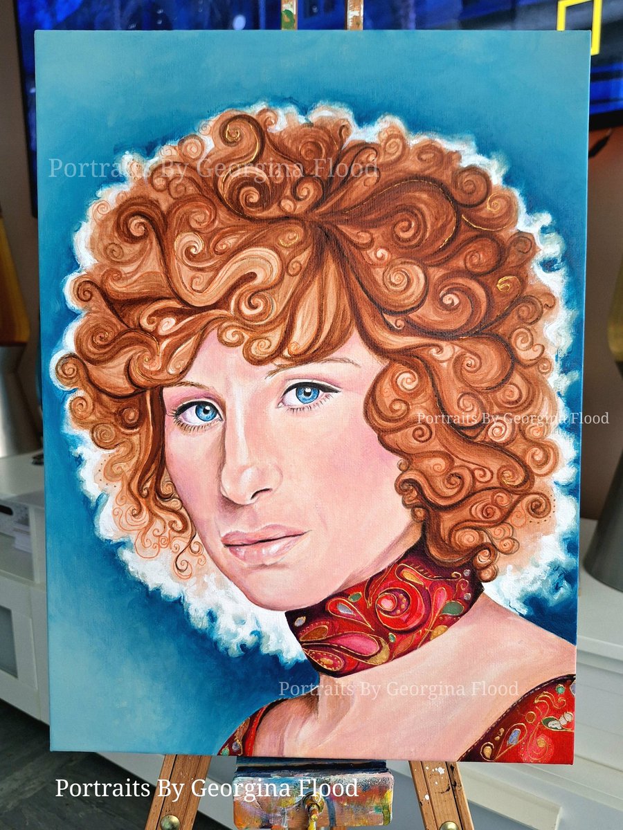 Just Completed! I'm very happy to share my newest painting,  It's of Barbara Streisand from  1976 in A Star is born. It's Acrylic and oil on canvas, really hope you like it 🙂
#new #barbarastreisand #art #artcollector #artlovers #painting #tribute #artist #star #portrait