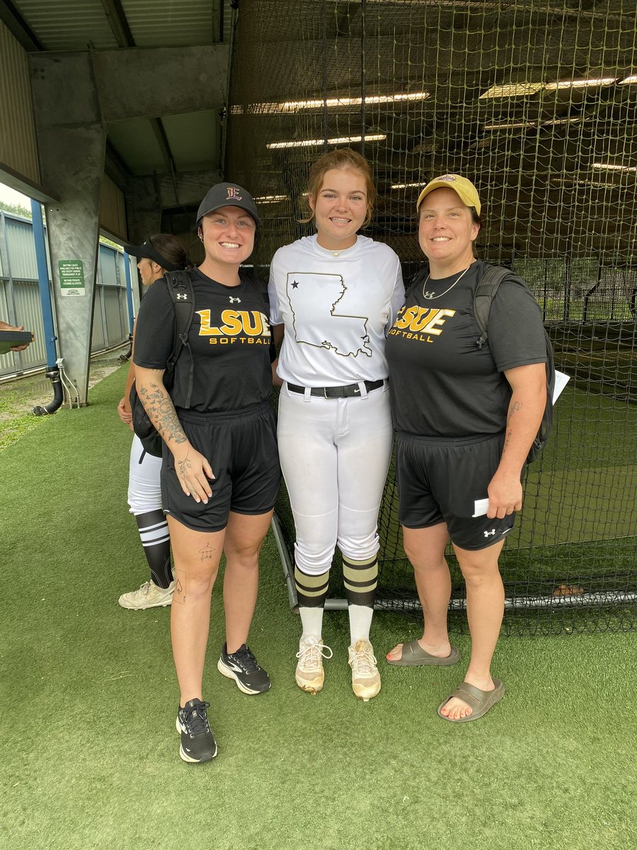 I had so much fun at the CSB Softball Showcase today! I received a ton of feedback and ways to improve my game. A huge thanks to all the coaches, parents, and everyone else who helped make today happen!! <a href="/tpart25/">Trent Partridge</a> <a href="/LSUA_SB/">LSUA Softball</a> <a href="/cbcsoftball17/">Central Baptist Lady Mustang Softball</a> <a href="/LSUEBengalsSB/">LSUE Softball</a> <a href="/BarryRo06643494/">Barry Roberts</a>