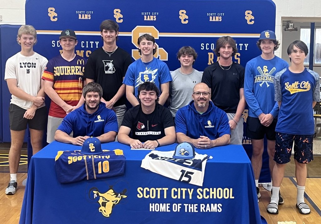 Congrats to SC Senior Blake Wilburn on signing with Mineral Area College to play baseball today. We are proud of you! #RamsBaseball