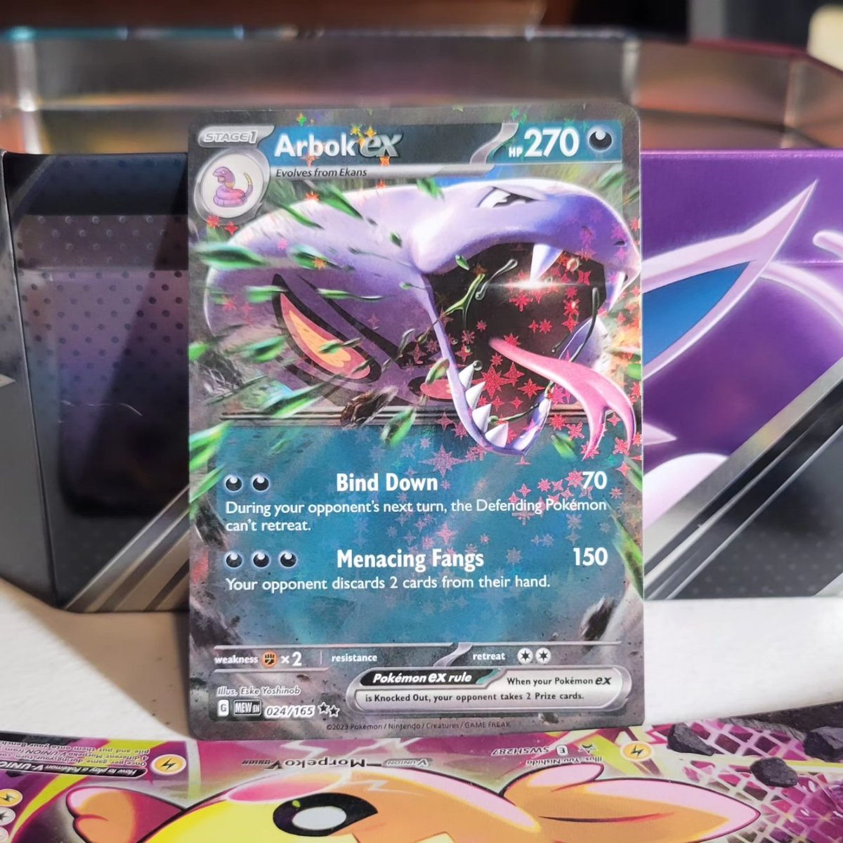 MonkeysClutter's tweet image. Snake and Code card. Please clap your ass cheeks for this post. #pokemon #pokemoncards #codecard