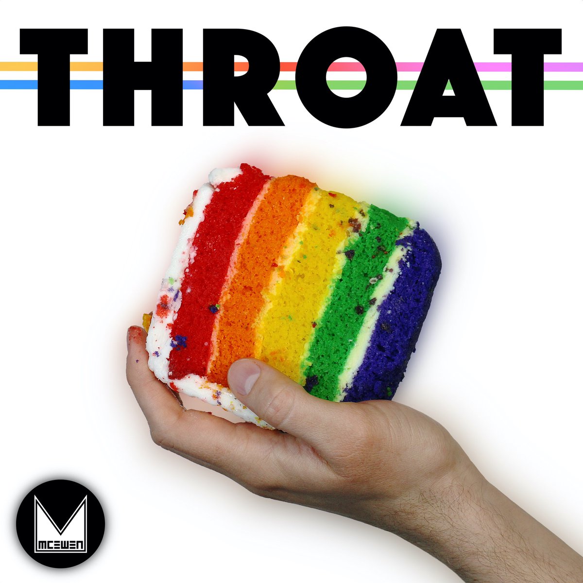 mcewenofficial's tweet photo. TOMORROW!! 😆 My new song Throat, that I specifically wrote for Pride Month, will be all yours tomorrow! 🎉🙌🏻🌈 https://t.co/MBpiLk3Yx1