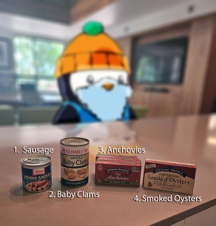 What is Pudgy Penguin Zissou's favorite snack? 
What's your @PudgyPenguins favorite snack? Let us know in the replies.

#penguinsummer #PudgyPenguins #BillMurray #NFT_community #eth