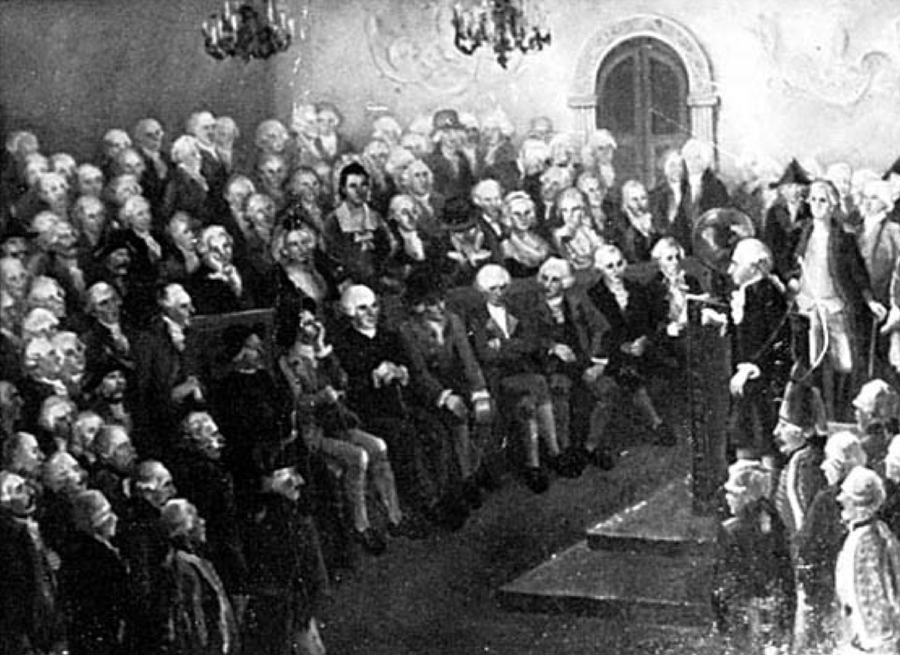 DGTarbuck's tweet photo. Kant'in halka acik verdigi dersler, resim Klaningraddaki Kant muzesinde. Kant'in verdigi acik dersler sonra yayinlastirilmistir. Kant'in herkese acik verdigi dersler arasinda Antropoloji, Ahlak Felsefesi, Metafizik ve Pedagoji bulunmakta idi. https://t.co/dDXWJ2MlgK