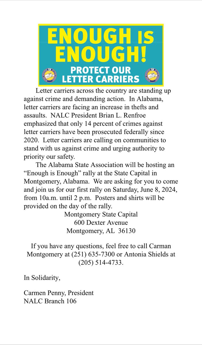 Alabama AFL-CIO tweet media