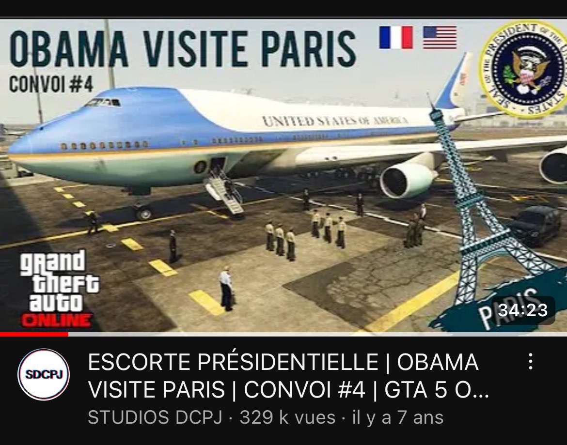 On est tellement anciens que le premier président 🇺🇸 à nous avoir visité c’est OBAMA 😬😂 

youtu.be/jkldcvpWoLw?si…
