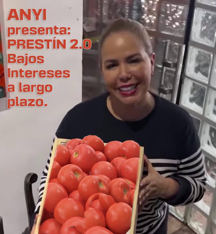 🍅PRESTÍN TOMATÍN🍅
Otro servicio más de su ex alcaldesa usurpadora. 💸

(Este emprendimiento fue posible gracias a tus impuestos). 

#AnyiCorrupta #ElPuebloNoTeOlvida