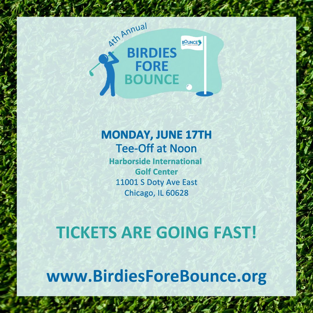 Birdies Fore Bounce is nearly sold out! Check out some of our amazing contest and silent auction prizes - get your tickets and register to bid at BirdiesForeBounce.org. You do not need to attend to bid. ⛳

#bouncechildrensfoundation #golf #chicagogolf #fundraiser #golfouting