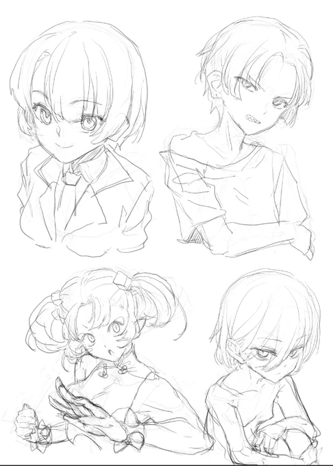 勘が大分鈍ってたので落書き 