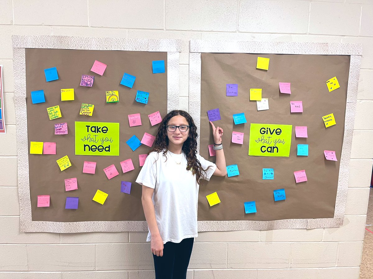 Ms. Cariddi (@ameliacariddisw) on Twitter photo Take what you need & give what you can. Students helped decorate positive messages to spread some love across our school. ๐๐๐ <a href="/OceansideSch2/">Oceanside School #2</a> Take what you need & give what you can. Students helped decorate positive messages to spread some love across our school. ๐๐๐ <a href="/OceansideSch2/">Oceanside School #2</a>