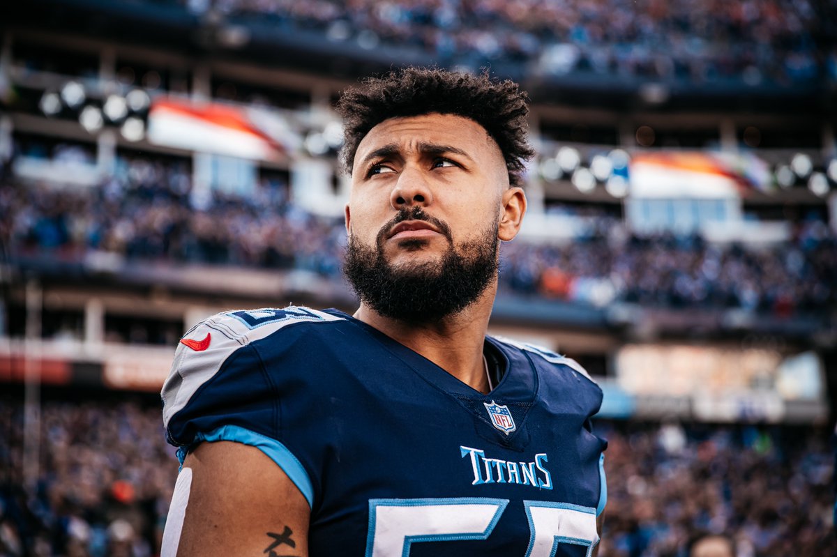 'I feel that is a pretty cool achievement, to be the longest tenured Titan. But I am just focused on trying to go out there and have a career year this year.' @Titans Birthday Boy @HaroldLandry aims to celebrate all year in 2024. STORY bit.ly/3Vw9LYL