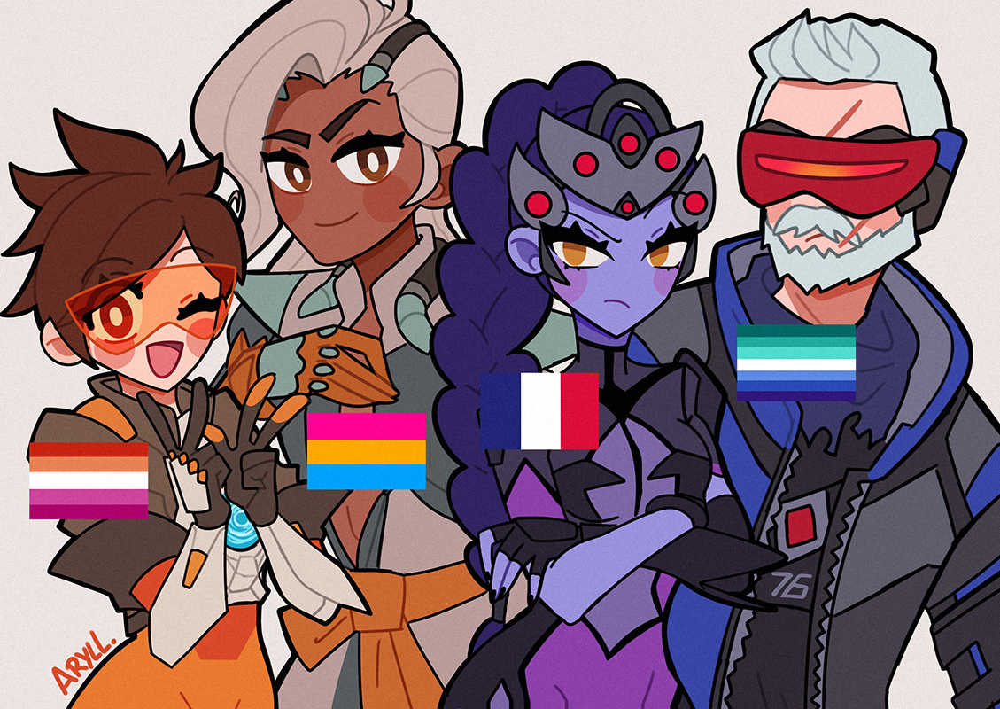 Aryll_1's tweet image. Happy Pride!! 

#overwatch2 #overwatchfanart
