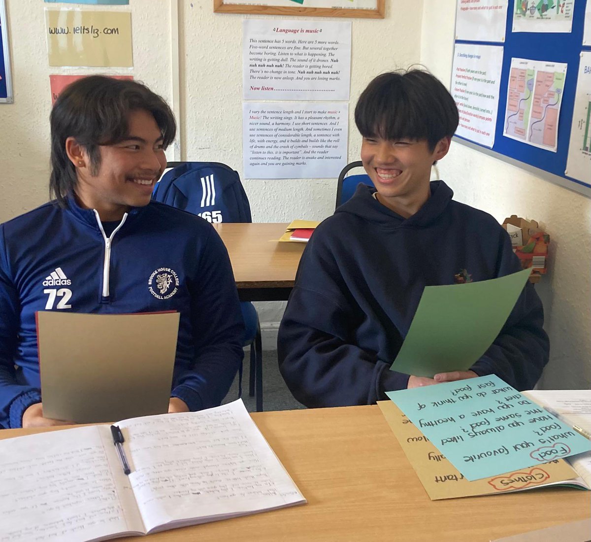 Brooke House College tweet media