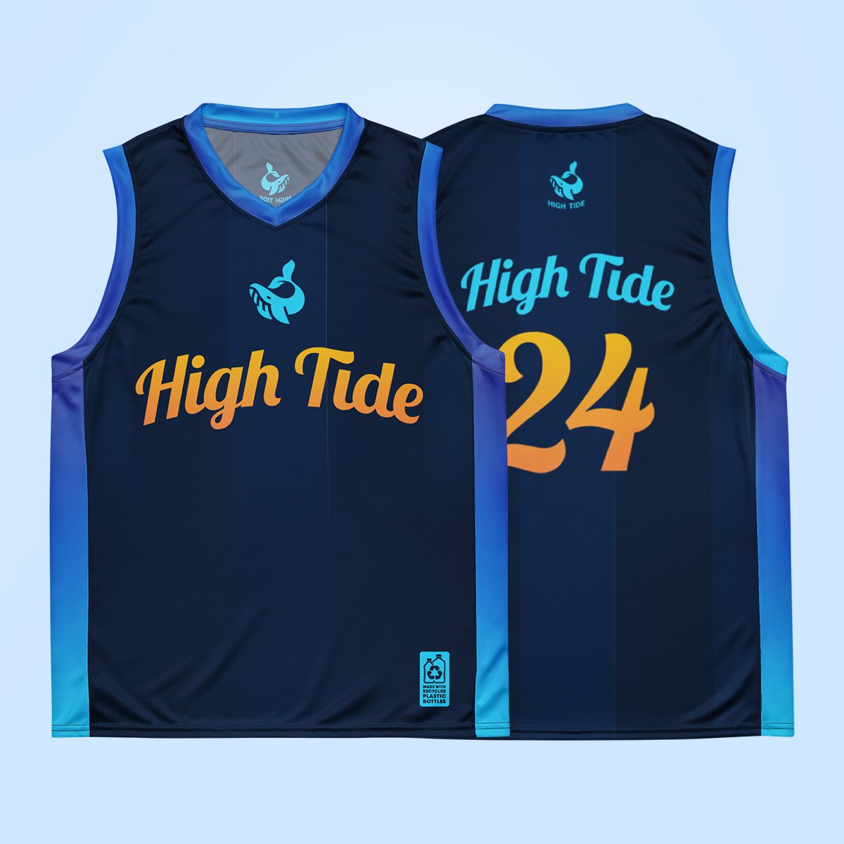 hightidehub's tweet photo. HIGH TIDE BASKETBALL JERSEY 🏀
- Made from 100% recycled plastic waste
- Soft, breathable, stretch fabric https://t.co/jkSdpC57YM