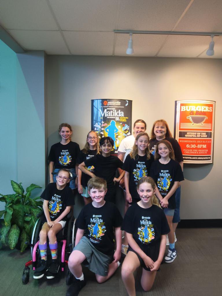 We want to wish some our current and past GTE students good luck in Matilda Jr. the Musical this weekend! “Break a leg”, kids!  🎭 #gtegators #wearewentzville