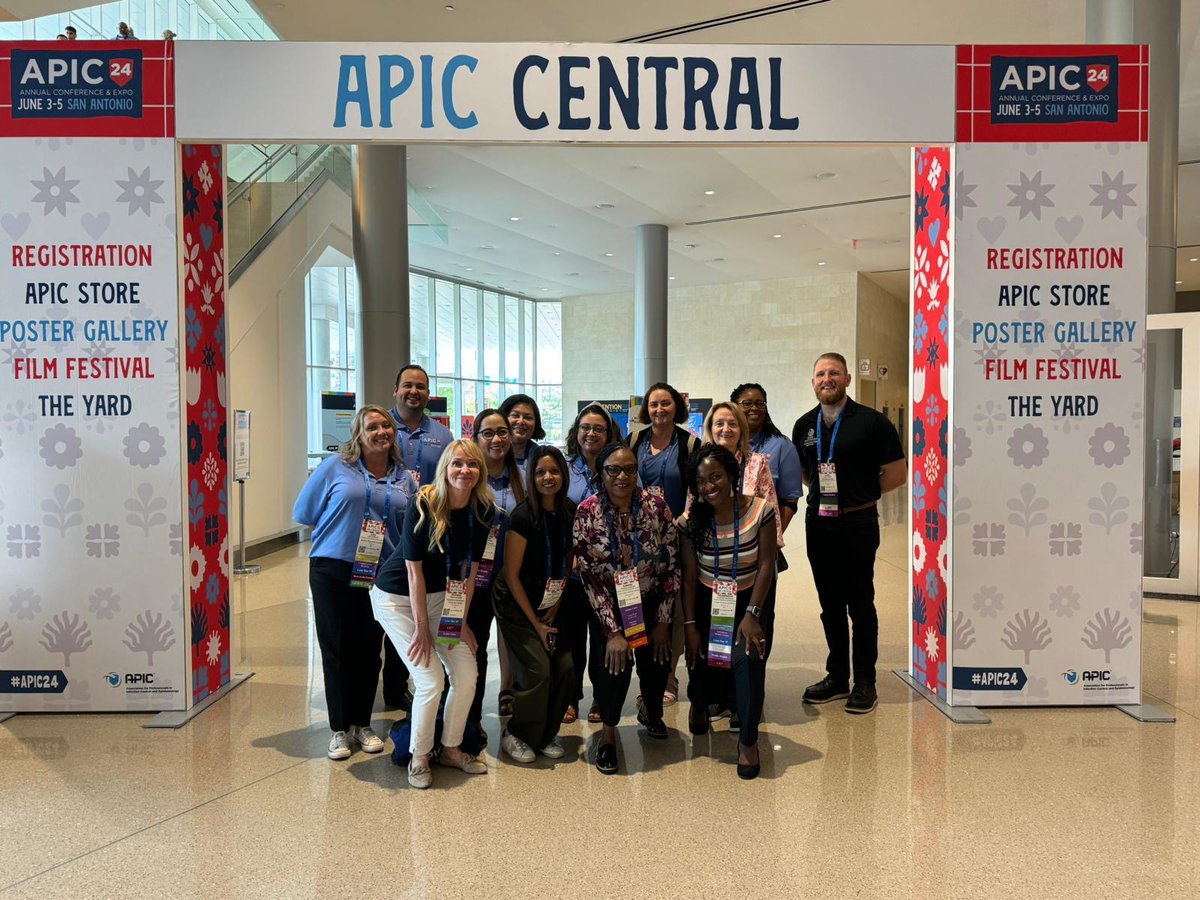 Thank you to our San Antonio chapter volunteers for a great #APIC24!