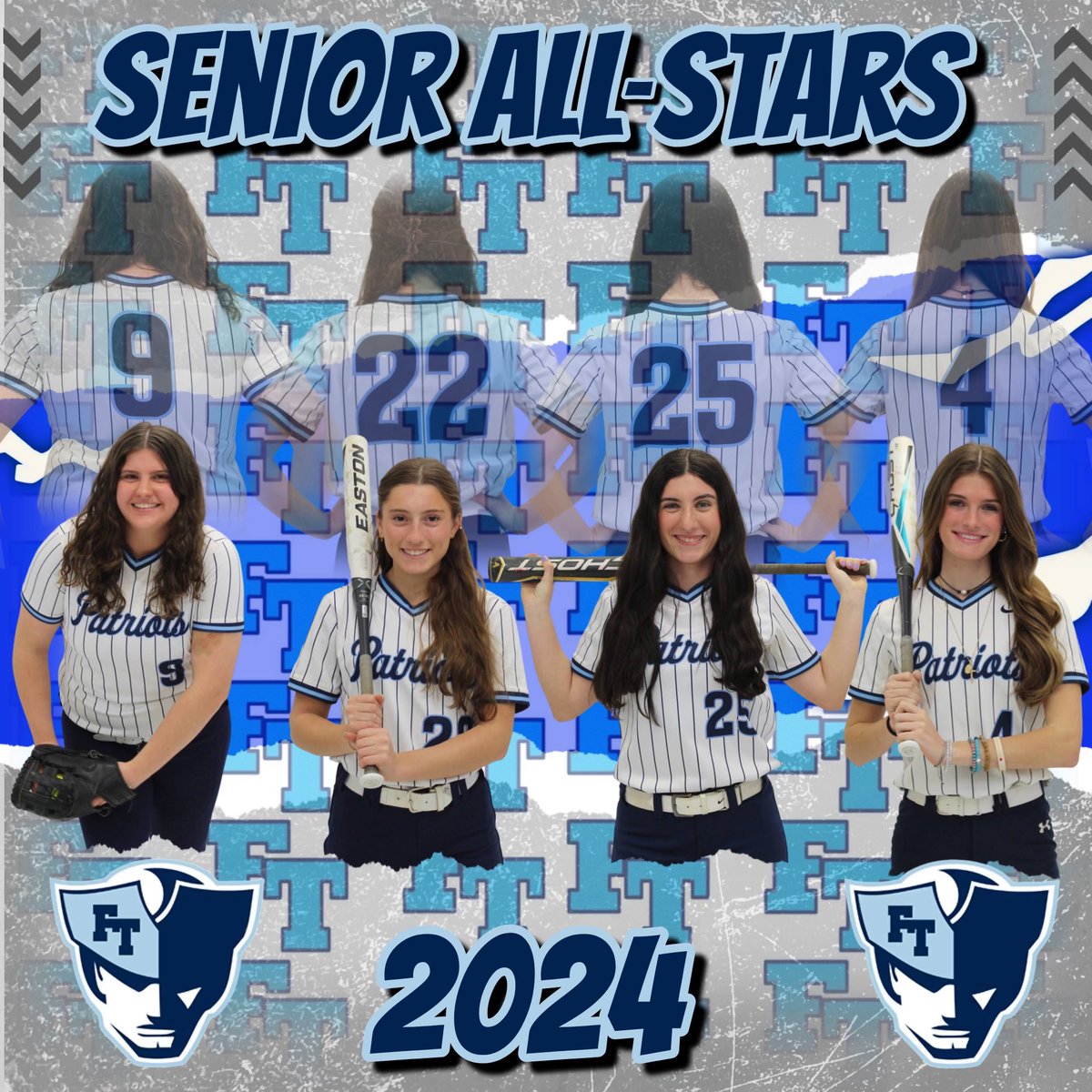 FTHSsoftball's tweet image. Tremendous congrats to Ally Proske @BarberaAlexa2 @AshleyViesta87 and @siennasmith2024 for being selected to the Shore Conference All-Star game which will be at Adventure Crossing at 6pm on 6/13. We’re so proud of all of you!!! Go Patriots 🙌 🌟🫶🥎 @TownshipScores @fthsPatPress