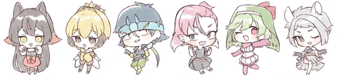 最近の絵ぇ、もちもちしているゾ 
