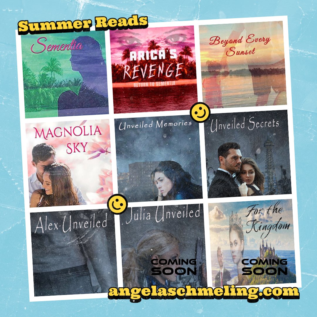 angelaschmeling's tweet photo. Looking for the perfect book to read while on summer vacation? Check out https://t.co/Gx7yRZZCTR today!
#writerslife
#writingcommunity
#booktok
#books
#bookrecommendations
#booklover
#booknerd
#authorlife
#authorsofinstagram
#createtoexplore
#ChristianFiction
#authorcommunity https://t.co/5xj9hszXDY