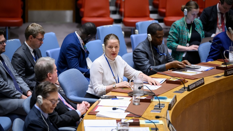 RussiaUN's tweet image. #Zabolotskaya: It was only in the seventh year of #UNITAD&apos;s work that positive momentum in cooperation with the authorities of #Iraq began to emerge.

🔗is.gd/SENoEg