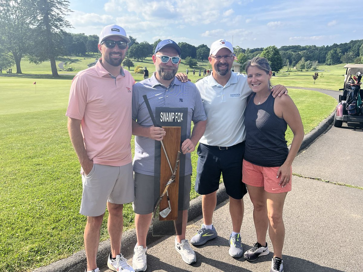 2024 Swamp Fox tournament title goes to the team of DuBois, Aresco, Banas &amp; Watson. A great time was had by all! Thanks to everyone that played!