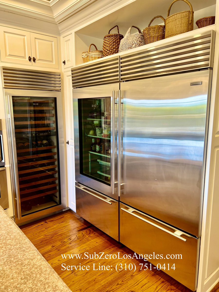 SubZeroService's tweet image. Sub-Zero Bi-36u freezer and refrigerator repair in Bel Air CA, faulty control board replacement, fridge door seal. Works just fine now! For same day Sub-Zero and Wolf appliance repair give us a call: (310) 751-0414
