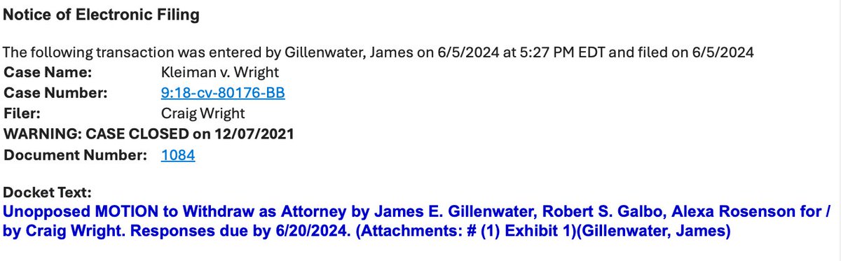 Another one bites the dust....