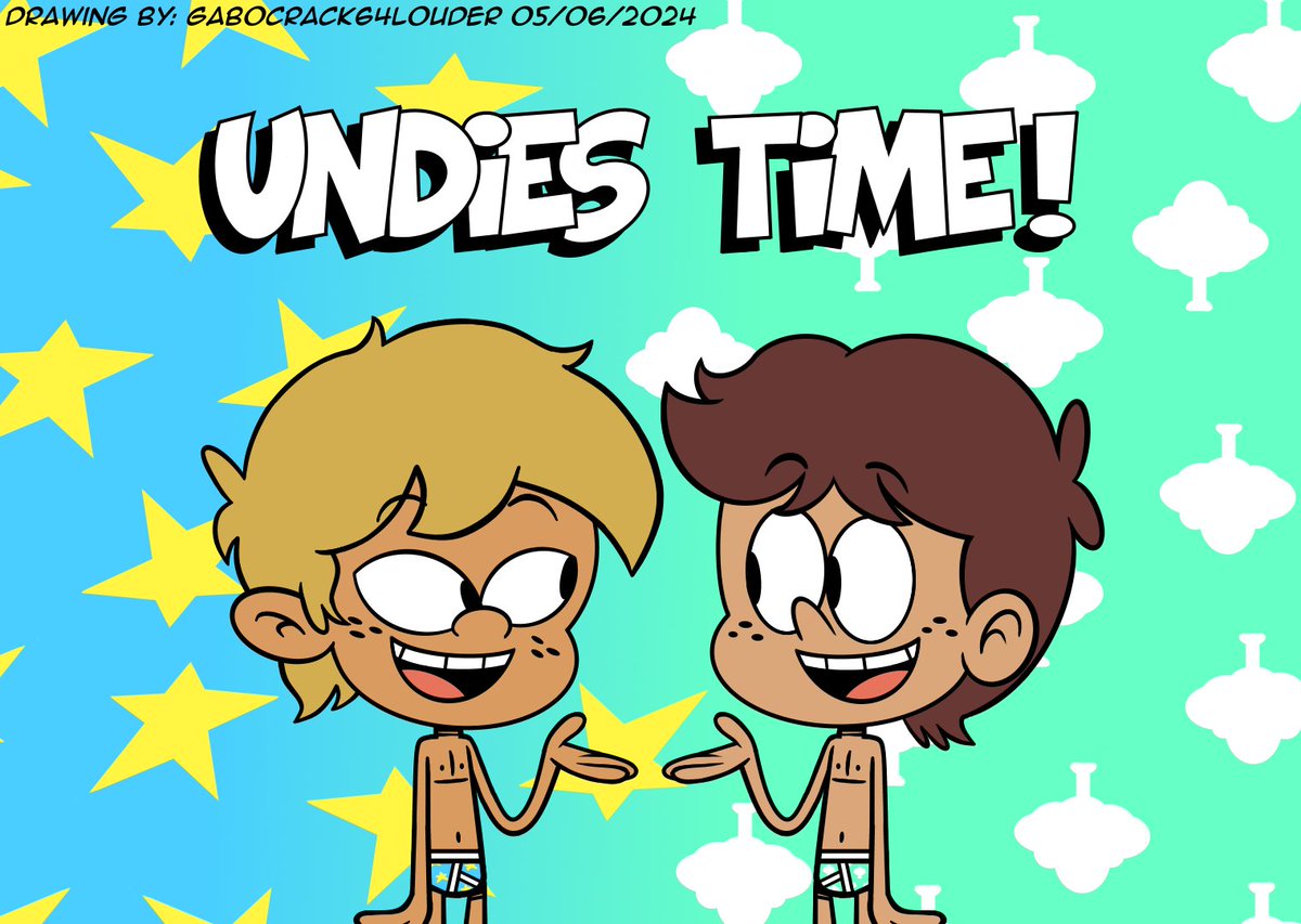gabocrack64's tweet photo. Undies Time (With Gabriel and Mariano)๐โจ๐โจ๐
#gabocrack64 #gabocrack64louder #gabocrack64oc #gabocrack64ocs #theloudhouse #theloudhouseoc #theloudhouseocs #cute #cuteart #cutekid #myocs #oc #ocart #boy #kids #funny #undies #briefs #underwear https://t.co/j6aicxzB14