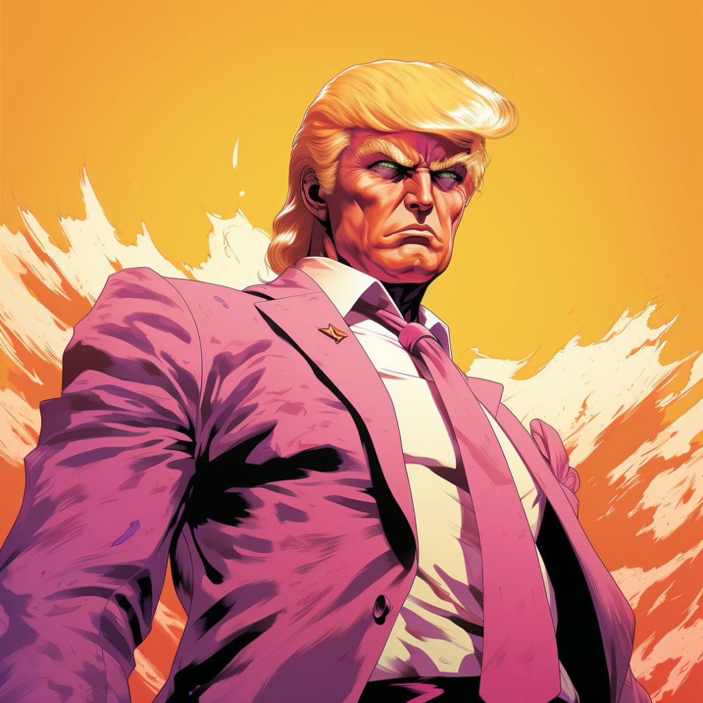 Kawaii Trump tweet media