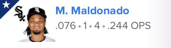 StoolBaseball's tweet image. White Sox Fans are uniting together in the replies to send “Mr .076” Martin Maldonado to represent their team in the All Star Game 

@barstoolchicago #VoteMaldy

mlb.com/all-star/ballot