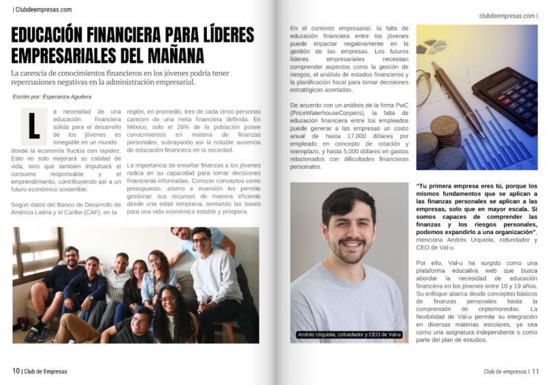 Comparto esta entrevista que nos hicieron nuestros amigos de <a href="/GpoThePublic/">The Public</a>  sobre la importancia de la educación financiera en niños y adolescentes. 🇲🇽

¡Muchas gracias!

Artículo completo:
flipsnack.com/CDDA9577C6F/re…

Página web
grupothepublic.com
