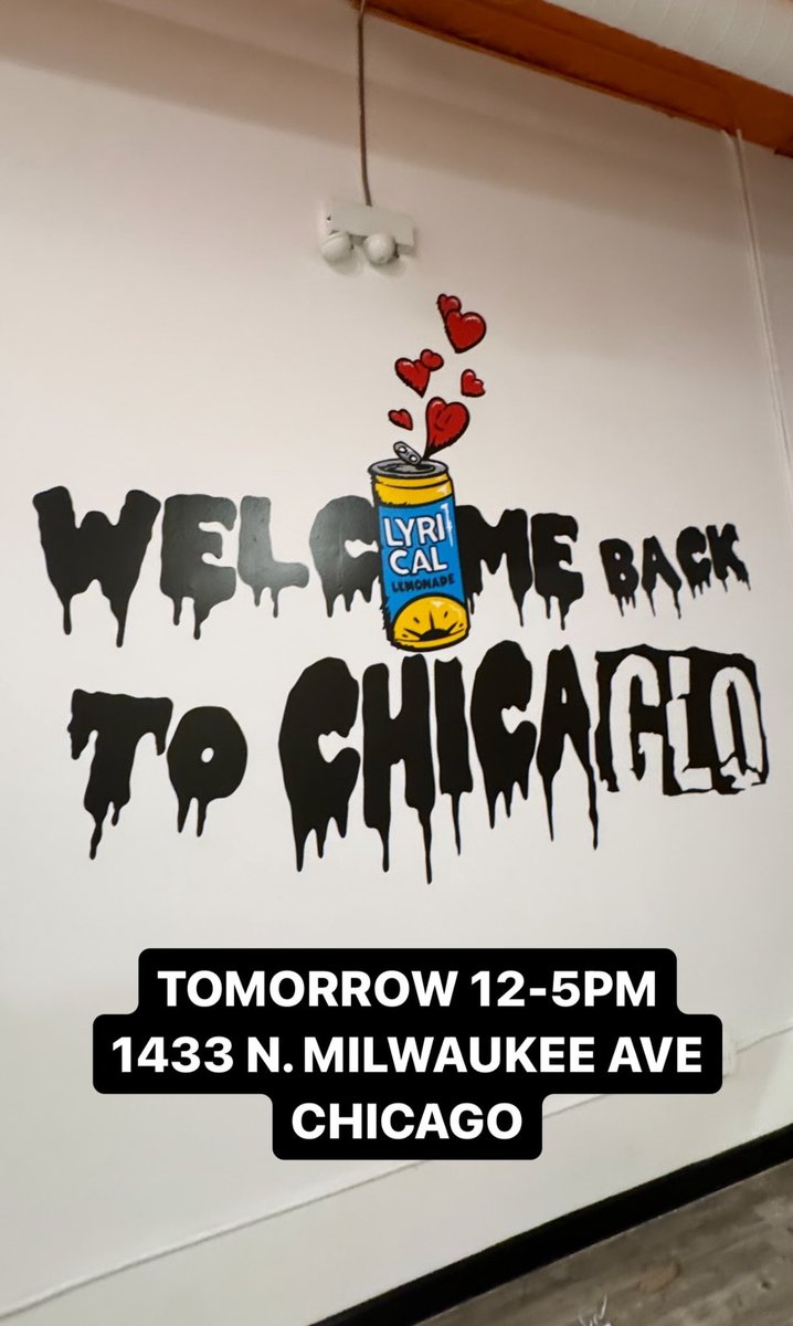 ColourfulMula's tweet photo. Glo gang x lyrical lemonade Chicago pop up tomorrow 
1433 N. MILWAUKEE AVE
CHICAGO. https://t.co/5dw9qWGna4