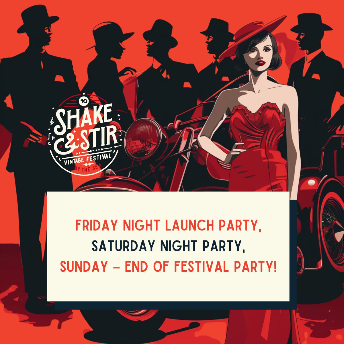 Shake & Stir Vintage Music Festival (@shakenstirfest) on Twitter photo Less than two weeks to wait until Shake and Stir 2024! ๐
Kick off the weekend early with our launch party at <a href="/LudoLounge/">Ludo Lounge</a> on Friday 21st June from 7pm. No ticket needed - just bring your best dance moves! ๐๐บ Less than two weeks to wait until Shake and Stir 2024! ๐
Kick off the weekend early with our launch party at <a href="/LudoLounge/">Ludo Lounge</a> on Friday 21st June from 7pm. No ticket needed - just bring your best dance moves! ๐๐บ