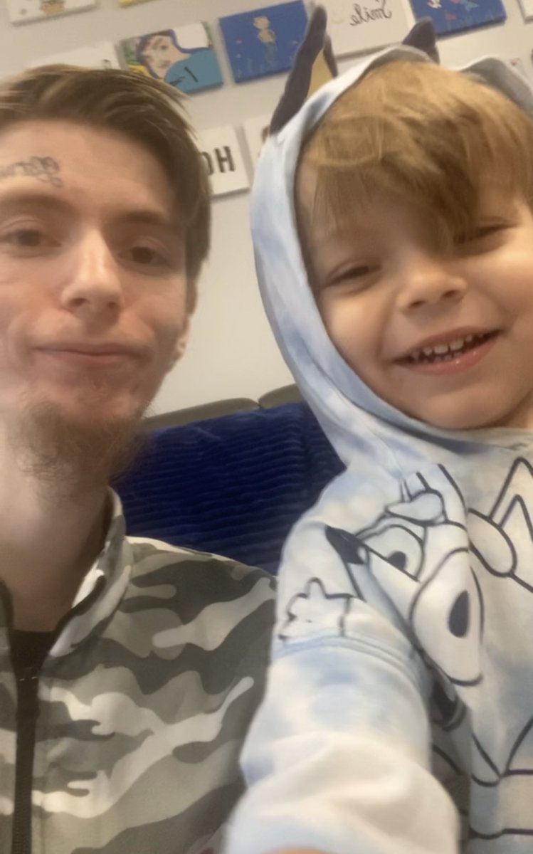 RealLongNeckk's tweet image. My little bluey 💙 #FatherAndSon💙