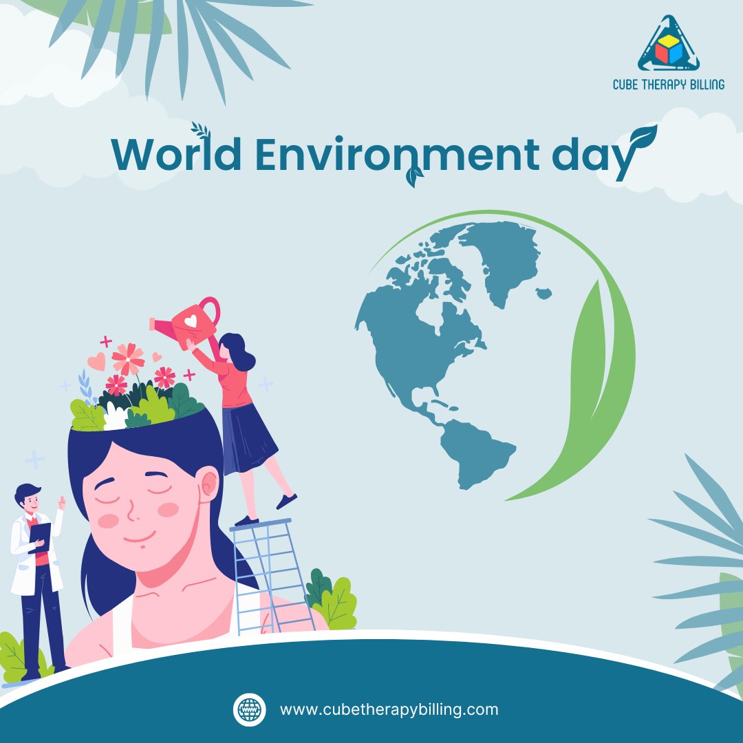 BillingCube's tweet image. &quot;Celebrate World Environment Day by nurturing both our planet and our well-being. Let&apos;s grow a greener future together!&quot;🌱 💫
🌍🌿World Environment Day
#worldenvironmentday
#ABABilling
#CredentialingTips
#InsuranceCredentialing
#MedicalBilling
#HealthcareCredentialing