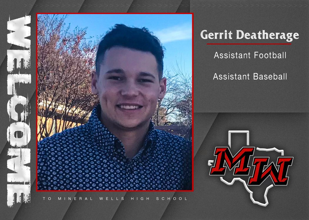 Welcome aboard Coach Gerrit Deatherage! Coach Deatherage is an Iowa Park native that just finished up his first year at Quannah! Before Quannah, he played 4 years of baseball at <a href="/wbu_baseball/">WBU Baseball</a>! We are so excited to bring in Coach Deatherage!