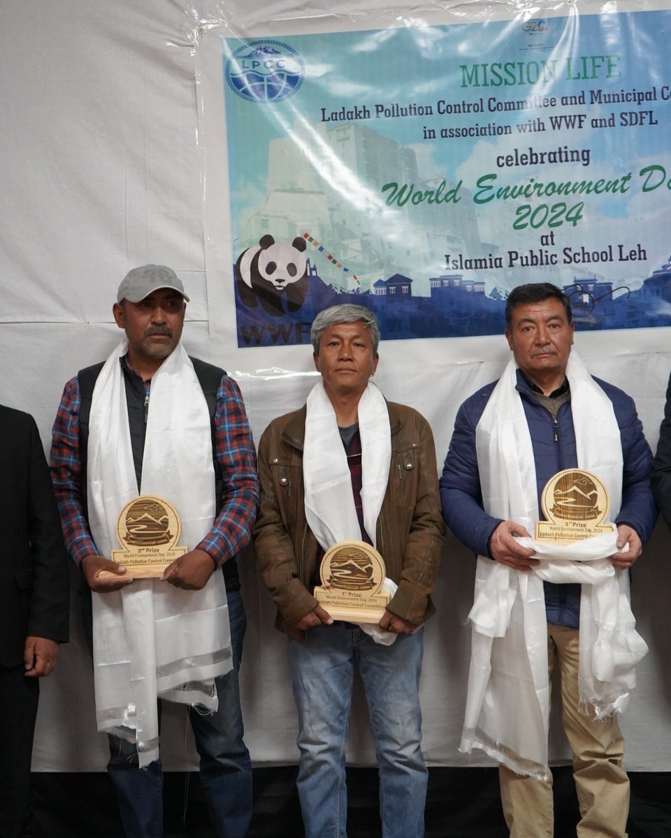 MCL_leh's tweet image. Municipal Committee Leh in collaboration with the LPCC and WWF, celebrated World Environment Day &amp;amp;  concluded the 10-day-long Himalayan Cleanup Drive at Islamia Public School, Leh. This monumental initiative aimed to foster environmental stewardship within the Leh community.