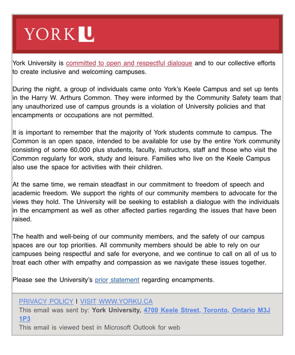 pmteed's tweet photo. my university, @YorkUniversity, is profoundly unserious. https://t.co/6m8w3ZidjF