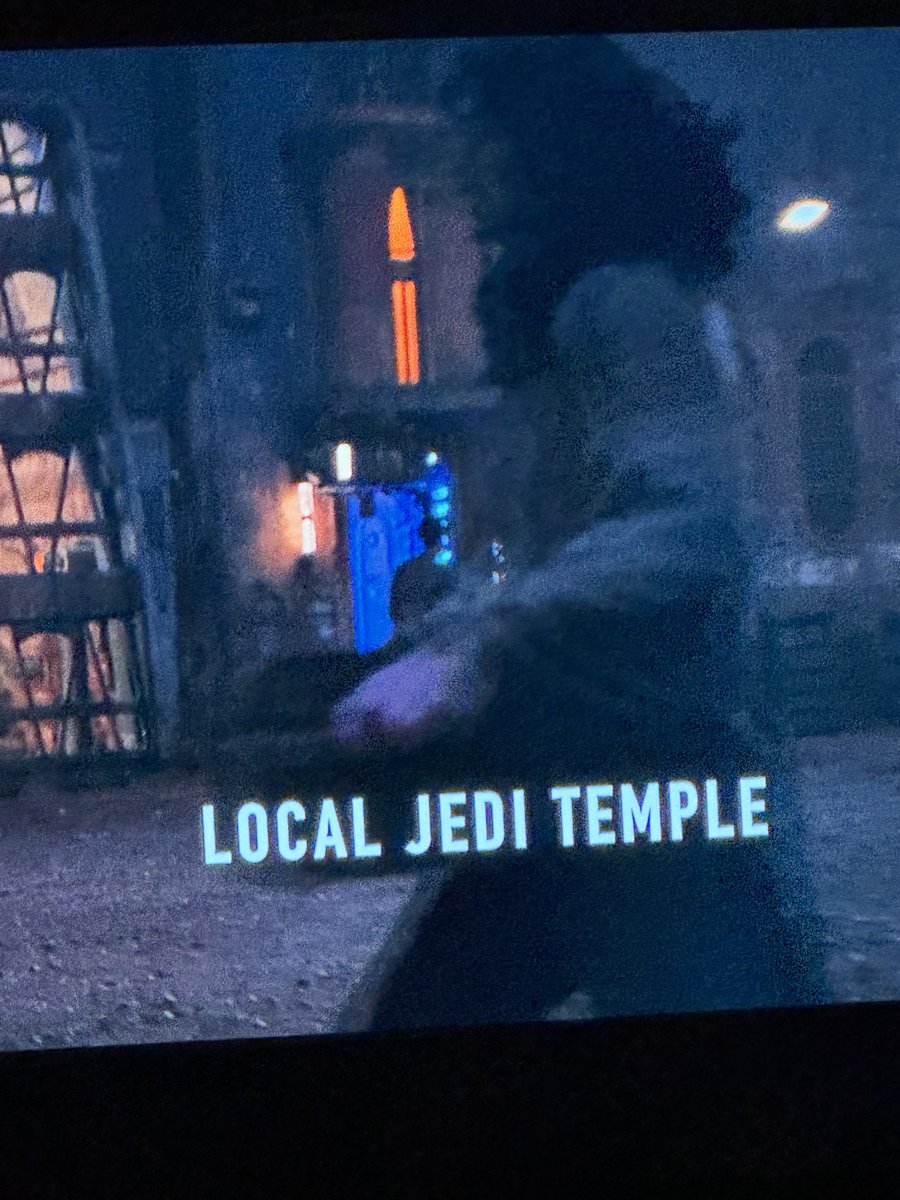 Checking out the local Jedi Temple. #theacolyte #starwars