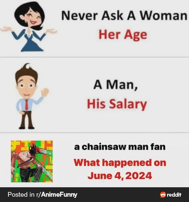 rabbit_kaisen's tweet photo. Wildest shit ever 💀
#csm156 #chainsawman https://t.co/PFB6ddUZhU