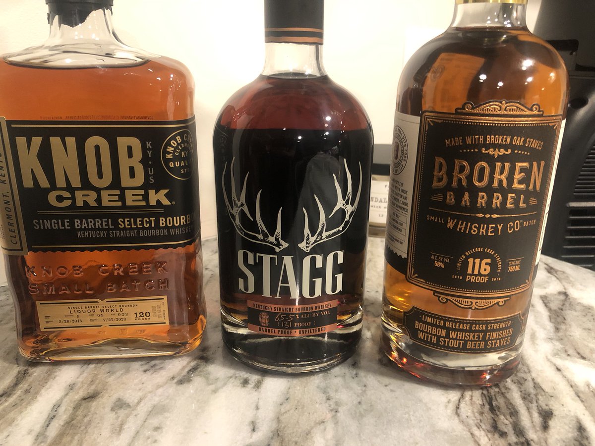 secondpete17's tweet image. I found some good bottles on my way out of Tennessee today. I haven’t had Stagg in years so looking forward to that pour.