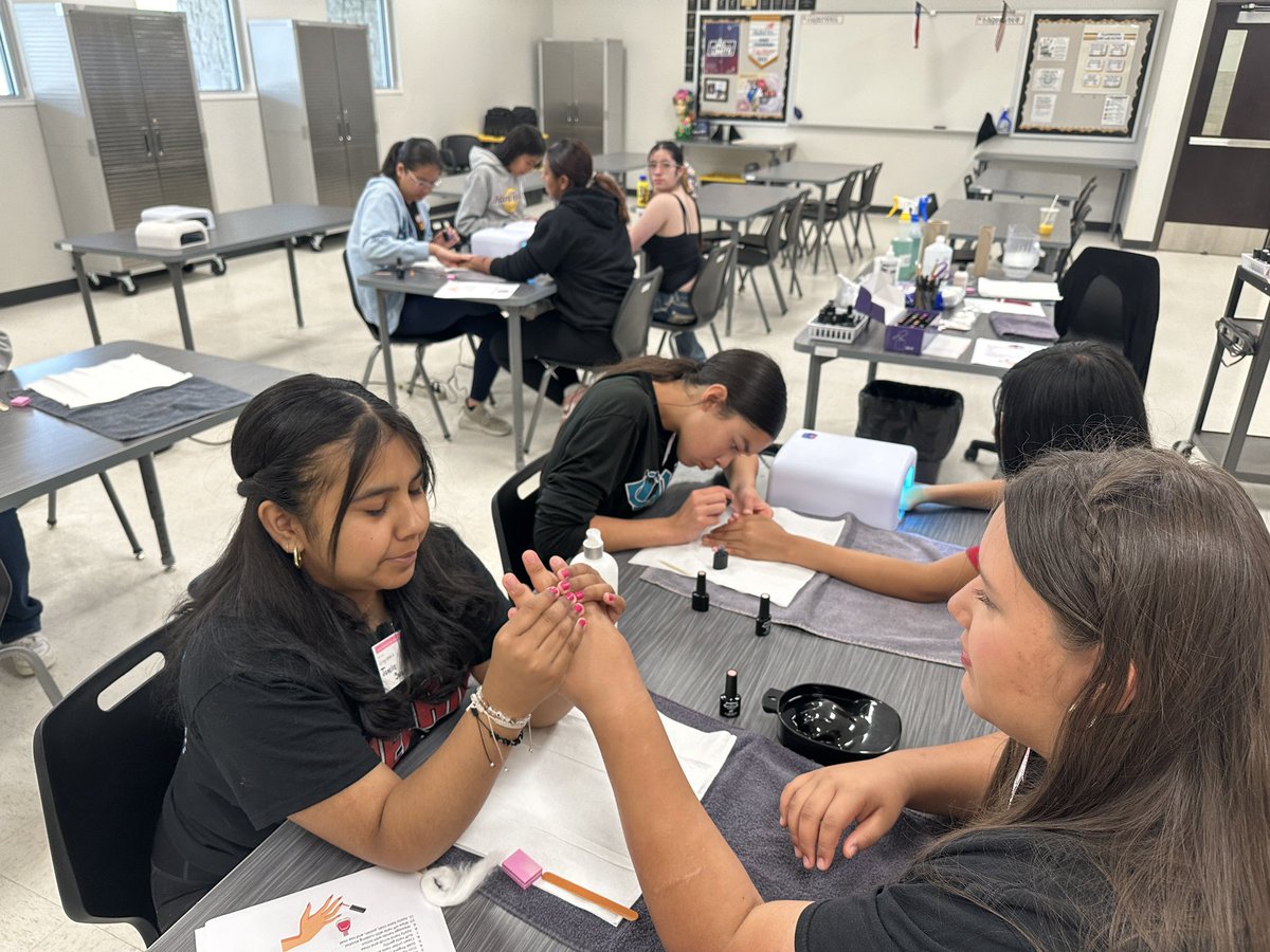 Victor A. Lara (@vlara_82) on Twitter photo These summer Cosmetology Camp participants look like professional Nail Technicians in just two days of learning ! Great job, Ms. Fresquez! <a href="/OurCareerCenter/">YISD Career and Technical Center @ Riverside HS</a> These summer Cosmetology Camp participants look like professional Nail Technicians in just two days of learning ! Great job, Ms. Fresquez! <a href="/OurCareerCenter/">YISD Career and Technical Center @ Riverside HS</a>