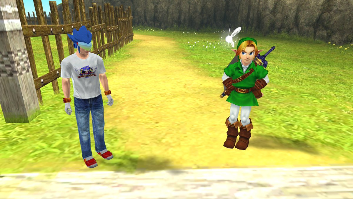 TABSSOfficial's tweet photo. We've been enjoying the Ocarina of Time world lately! https://t.co/BdKAUgYcm5