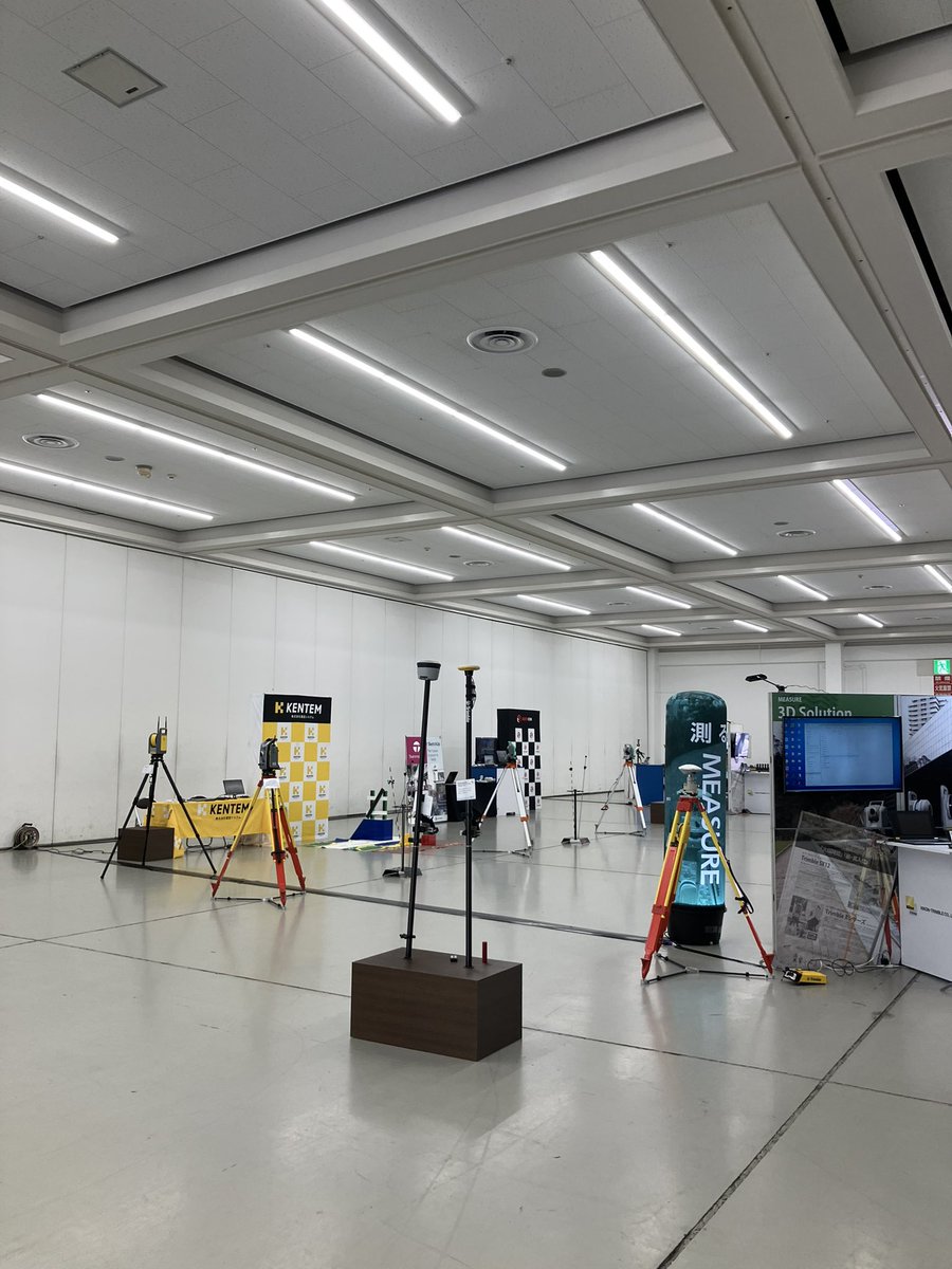TrimblePartners's tweet photo. ジオスペーシャルフェア本日13時より開場です☺️
#ドローン #UAVLiDAR #測量
#iconstruction #BIMCIM #GIS
#3次元点群測量 #建設DX
#レーザースキャナー #測量設計 
#測量機器 #測量会社 #測量士 
#Trimble #トリンブルパートナーズ中国 https://t.co/L4o6ihypSz