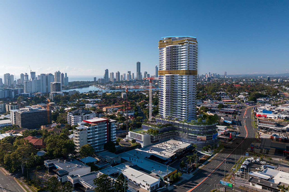 AusPropJournal's tweet image. DEVELOPER Robert Badalotti’s Azzura has won approval from Gold Coast City Council for a 40-level apartment tower, which will be the second within its $3 billion Imperial Square project at Southport. #planningapproval #developmentapproval #urbanplanning
australianpropertyjournal.com.au/2024/06/05/bad…