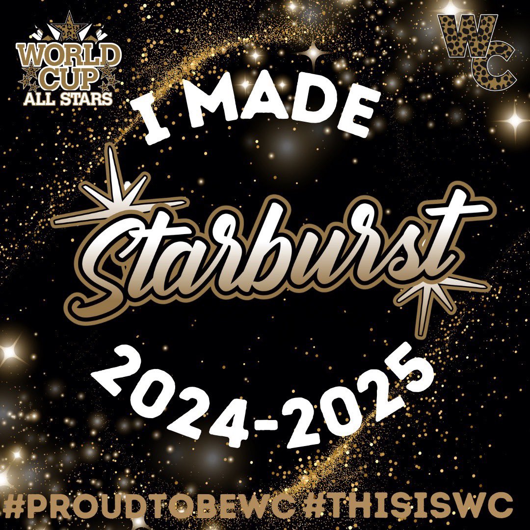 So excited to finally announce that I will be returning to World Cup, but this time as a coach! 🤩 I am beyond grateful for this opportunity and can't wait for this season!

I will be coaching 2 teams this season❤️
Youth 5 Twinkles✨ (full circle moment)
Junior 4 Starburst 🌟